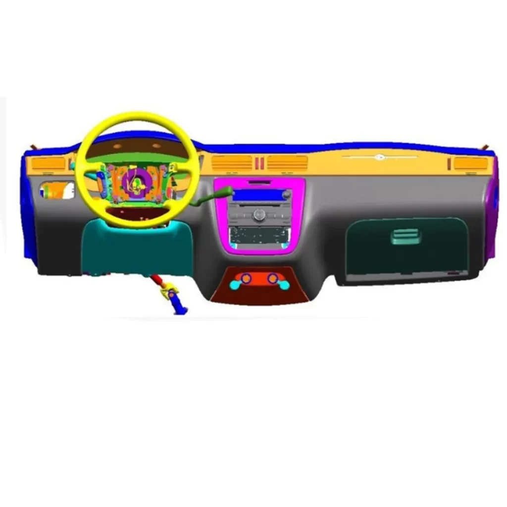 Car Dashboard design in CAD Software. CAD CAM Classes in Pune Kothrud Akurdi